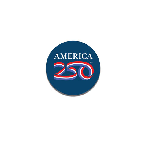 AMERICA 250 CIRCLE LOGO PIN