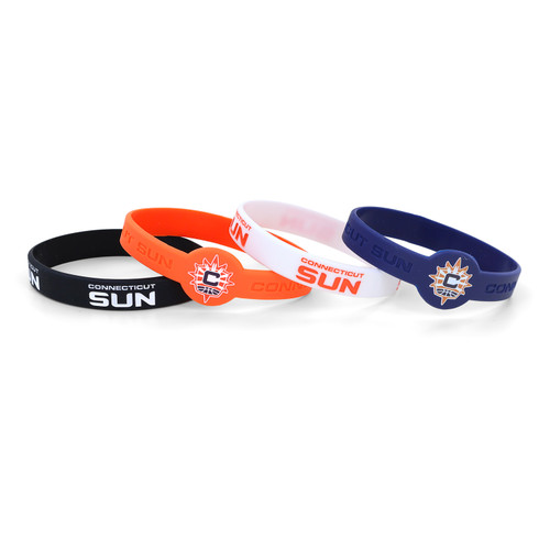 SUN SILICONE BRACELETS (4-PACK)