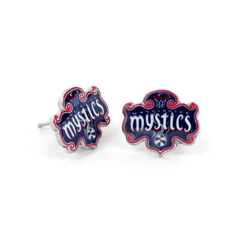 MYSTICS LOGO POST EARRINGS