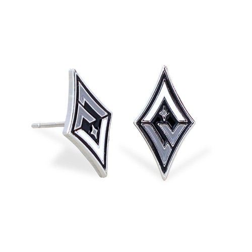 ACES LOGO POST EARRINGS