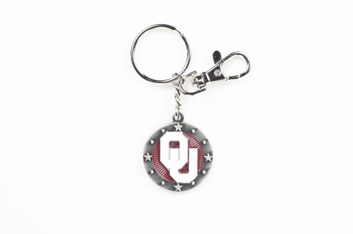 OKLAHOMA IMPACT KEYCHAIN