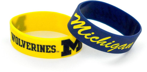 MICHIGAN WIDE BRACELETS (2-PACK)