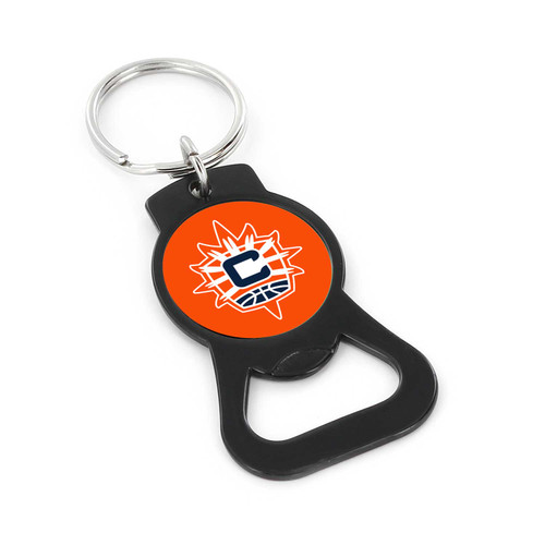 SUN BLACK BOTTLE OPENER KEYCHAIN