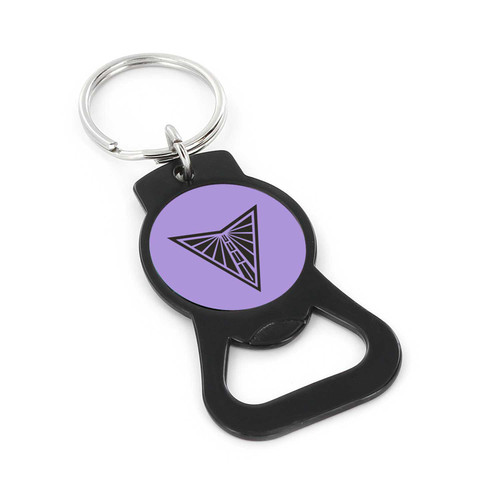 VALKYRIES BLACK BOTTLE OPENER KEYCHAIN