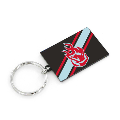 FIRE STRIPED KEYCHAIN