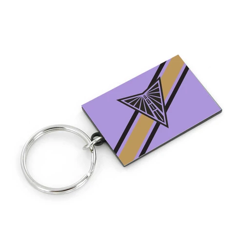 VALKYRIES STRIPED KEYCHAIN