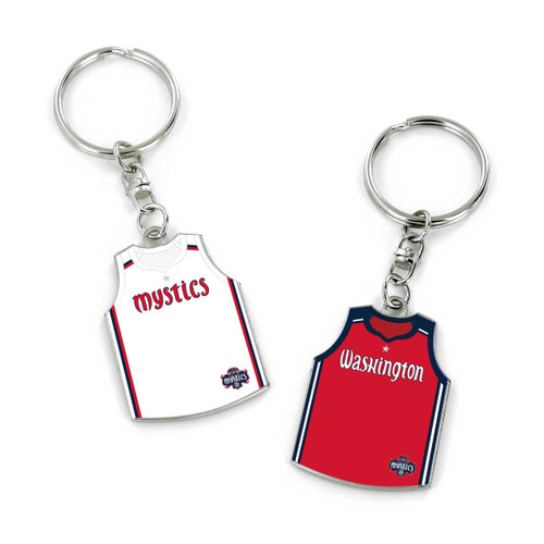 MYSTICS REVERSIBLE JERSEY KEYCHAIN
