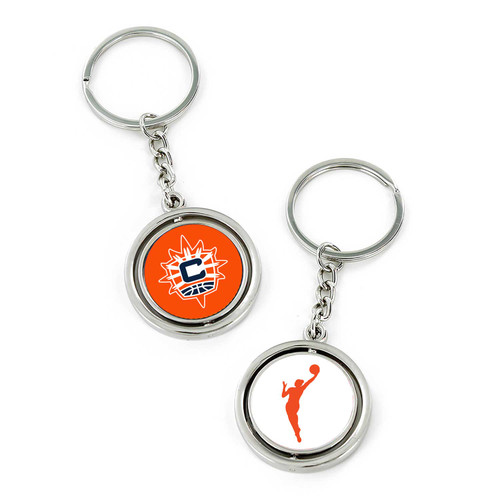 SUN SPINNING LOGO KEYCHAIN