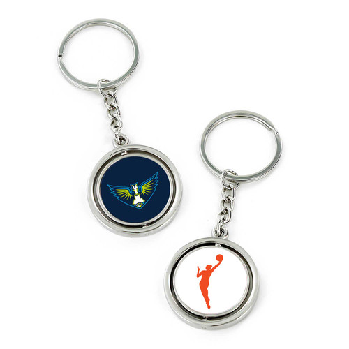 WINGS SPINNING LOGO KEYCHAIN