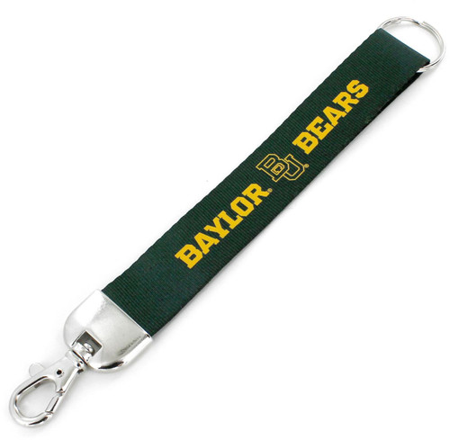 BAYLOR DELUXE WRISTLET KEYCHAIN