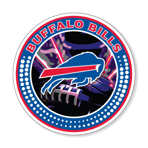 BILLS LIGHTNING CIRCLE FOAM SIGN