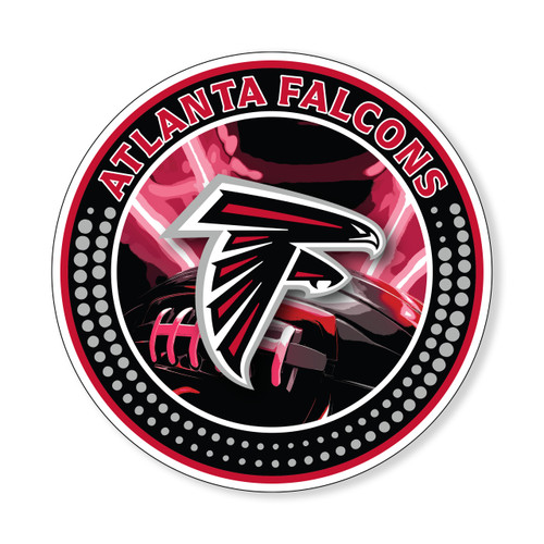 FALCONS LIGHTNING CIRCLE FOAM SIGN