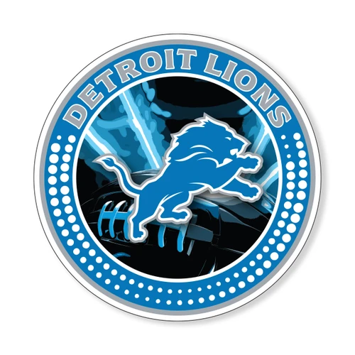 LIONS LIGHTNING CIRCLE FOAM SIGN