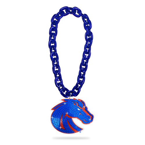 BOISE STATE 'BLING' (ROYAL) FAN CHAIN (CO)