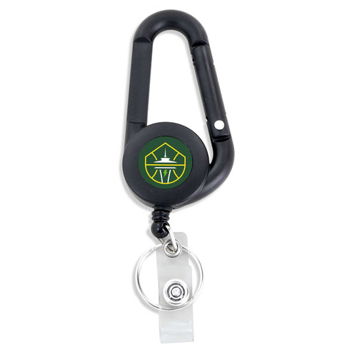 STORM BADGE REEL CARABINER