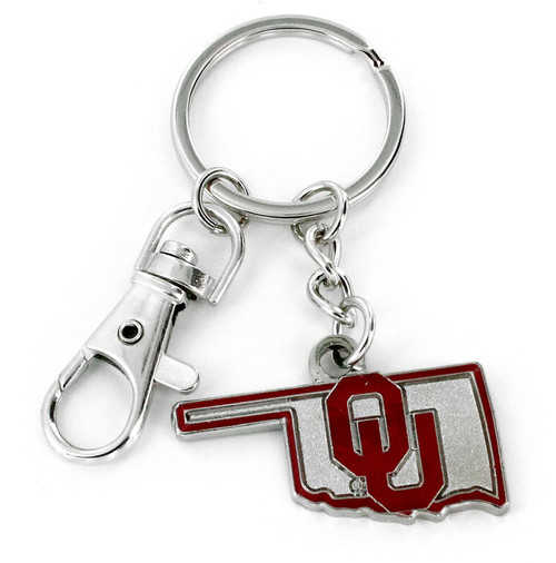 OKLAHOMA - STATE DESIGN HEAVYWEIGHT KEY CHAIN