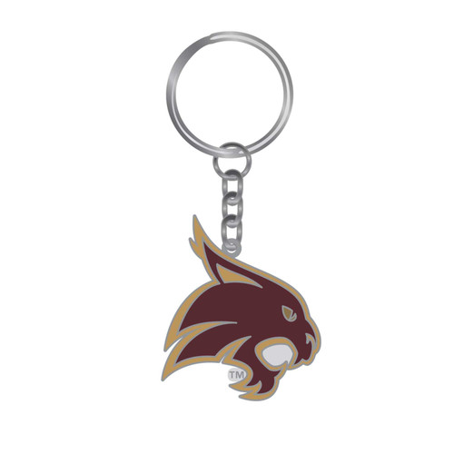 TEXAS STATE LOGO KEYCHAIN