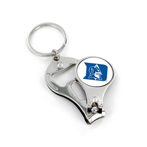 DUKE NAIL CLIPPER/ BOTTLE OPENER KEYCHAIN