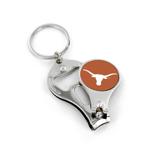 TEXAS NAIL CLIPPER/BOTTLE OPENER KEYCHAIN