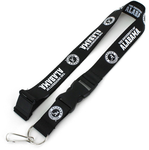 ALABAMA B&W LANYARD