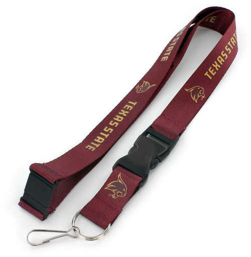 TEXAS STATE LANYARD (MAROON)