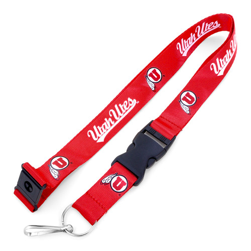 UTAH UTES (RED) TEAM LANYARD