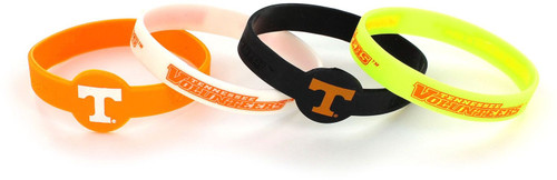 TENNESSEE SILICONE BRACELETS (4 PACK)