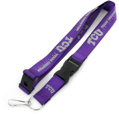 TCU (PURPLE) TEAM LANYARD (TCU LOGO)