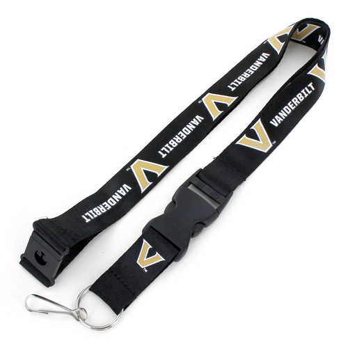 VANDERBILT (BLACK) TEAM LANYARD