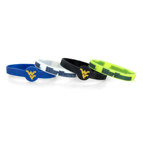 WEST VIRGINIA SILICONE BRACELET (4 PACK)