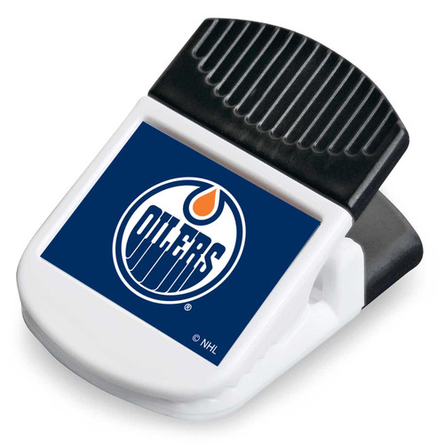 OILERS MAGNETIC RECTANGULAR CHIP CLIP