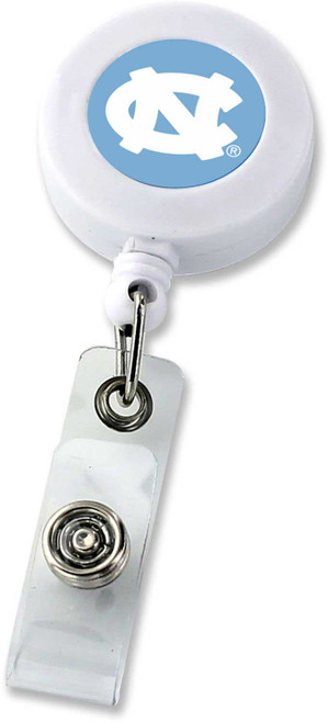 NORTH CAROLINA (WHITE) RETRACTABLE BADGE HOLDER (NE)