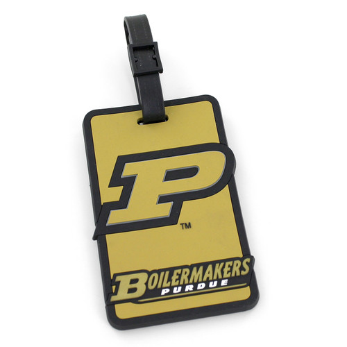 PURDUE SCHOOL SOFT BAG TAG