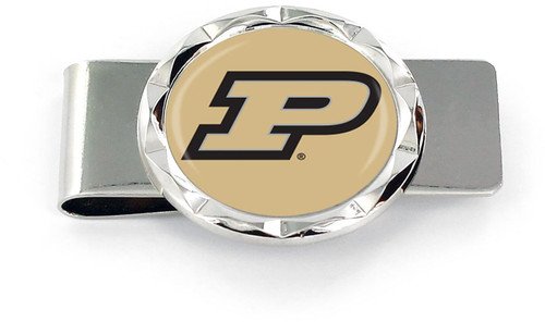 PURDUE DIAMOND CUT MONEY CLIP