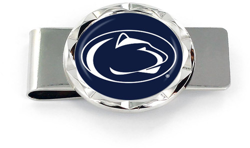 PENN STATE DIAMOND CUT MONEY CLIP