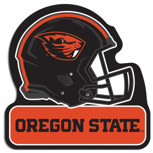 OREGON STATE 3" FOOTBALL HELMET MAGNET