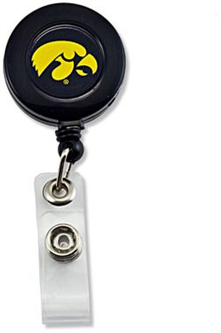 IOWA BADGE REEL (BLACK) (NE)