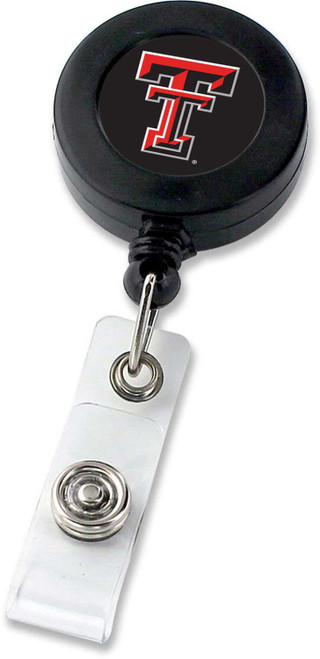 TEXAS TECH (BLACK) BADGE REEL (NE)