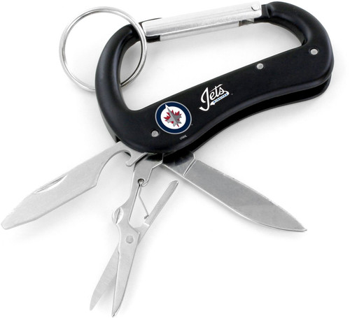 JETS CARABINER MULTI TOOL KEYCHAIN (SP)