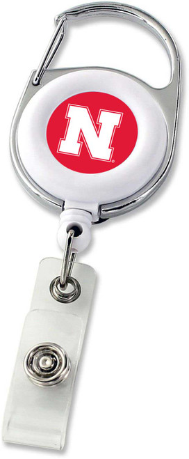 NEBRASKA DELUXE CLIP BADGE REEL