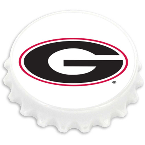 GEORGIA BOTTLE CAP BOTTLE OPENER MAGNET (OC)