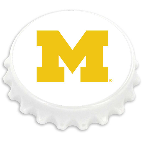 MICHIGAN BOTTLE CAP BOTTLE OPENER MAGNET (OC)