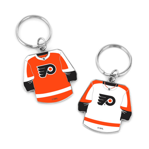 FLYERS REVERSIBLE HOME/AWAY JERSEY KEYCHAIN