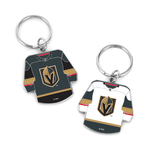 GOLDEN KNIGHTS HOME/AWAY REVERSIBLE JERSEY KEYCHAIN