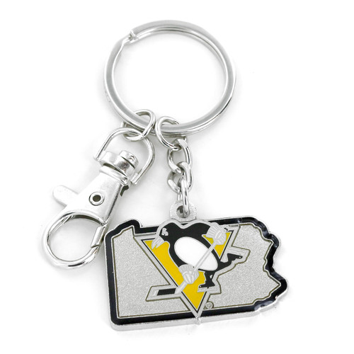 PENGUINS - STATE DESIGN HEAVYWEIGHT KEY CHAIN