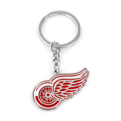 RED WINGS LOGO KEYCHAIN