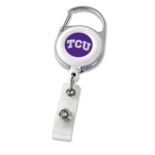 TCU DELUXE CLIP BADGE REEL