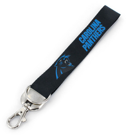 PANTHERS DELUXE WRISTLET KEYCHAIN