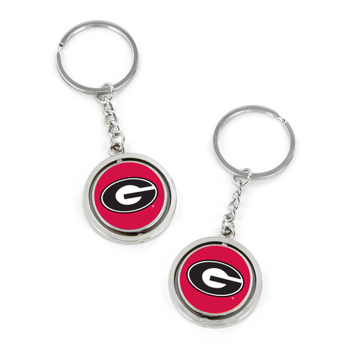 GEORGIA SPINNING KEYCHAIN