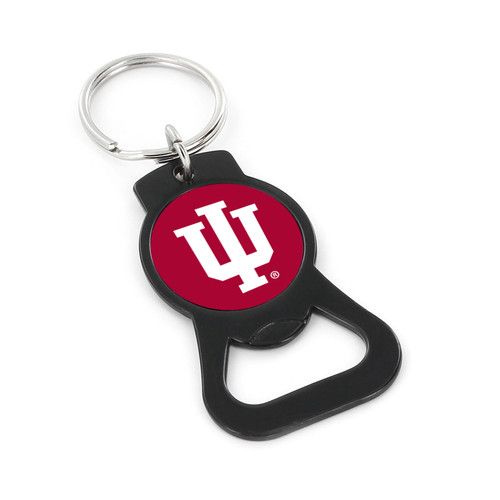 INDIANA (BLACK) BOTTLE OPENER KEYCHAIN